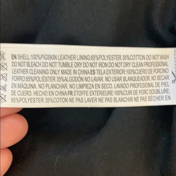 F21 Leather Fringe Vest - Picture 8 of 8